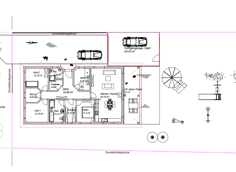 Bungalow zum Kauf - Erstbezug provisionsfrei 374.500 € 5 Zimmer 138 m² 933 m² Grundstück frei ab 30.04.2026 Stendaler Chaussee 8 Eichstedt Eichstedt (Altmark) 39596