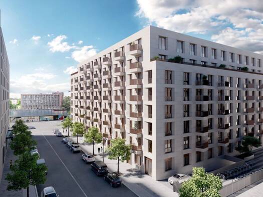 Terrassenwohnung zur Miete 1.150 € 1,5 Zimmer 44 m² Geschoss 4/4 frei ab 31.03.2026 Mühlenstraße 20 Friedrichshain Berlin 10243