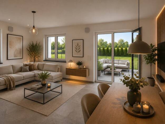 Doppelhaushälfte zum Kauf - Erstbezug provisionsfrei 999.900 € 5 Zimmer 152,4 m² 206 m² Grundstück frei ab sofort Erlenweg Faistenhaar Brunnthal 85649