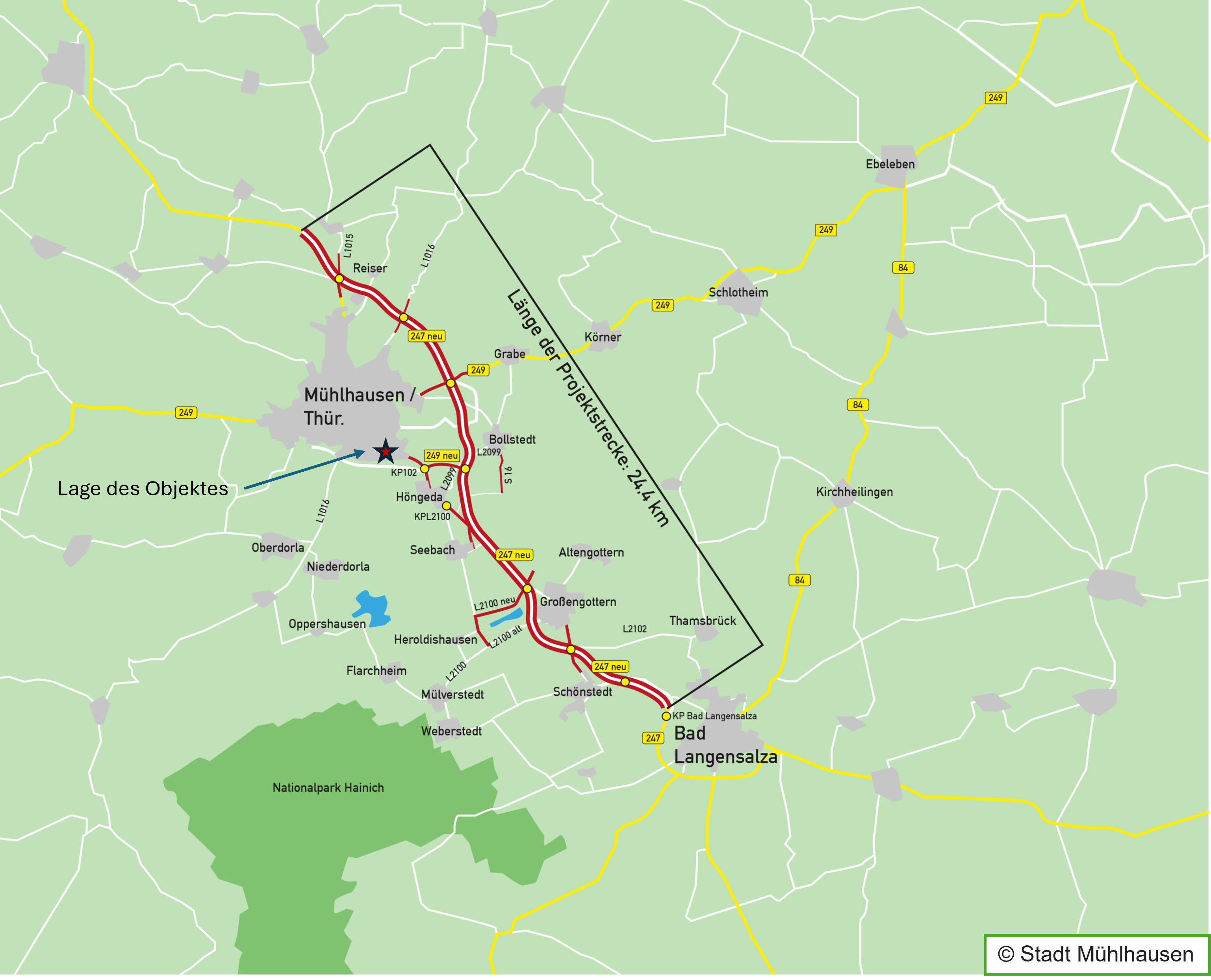 Halle/Industriefläche zur Miete provisionsfrei 18.500 € 4.400 m²<br/>Lagerfläche Am Alten Bahndamm 6 Mühlhausen Mühlhausen/Thüringen 99974