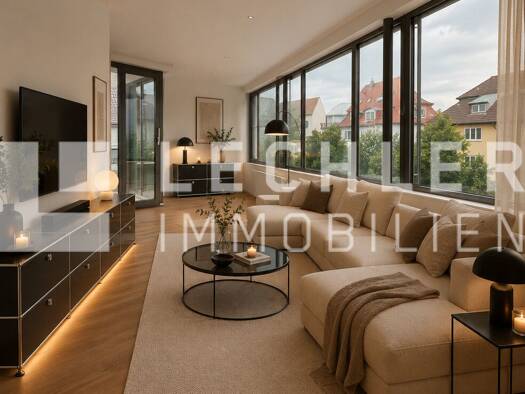 Wohnung zur Miete 1.480 € 2 Zimmer 80 m² Ost Ost 70184