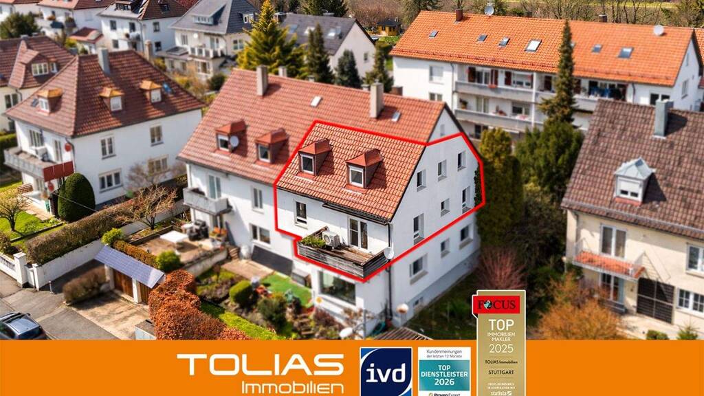 Maisonette zum Kauf 545.000 € 5,5 Zimmer 115 m² 1. Geschoss Zuffenhausen Stuttgart 70439