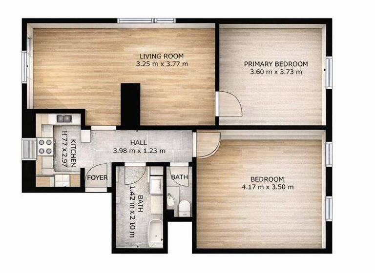 Wohnung zum Kauf 194.995 € 3 Zimmer 52 m² 3. Geschoss Unterriexingen Markgröningen 71706