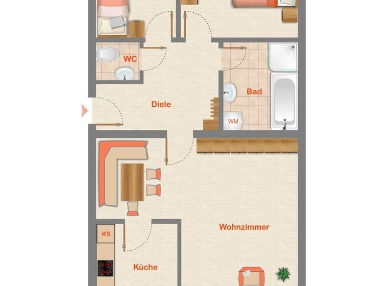 Wohnung zum Kauf 238.000 € 3 Zimmer 77,2 m² Schwäbisch Gmünd 73525
