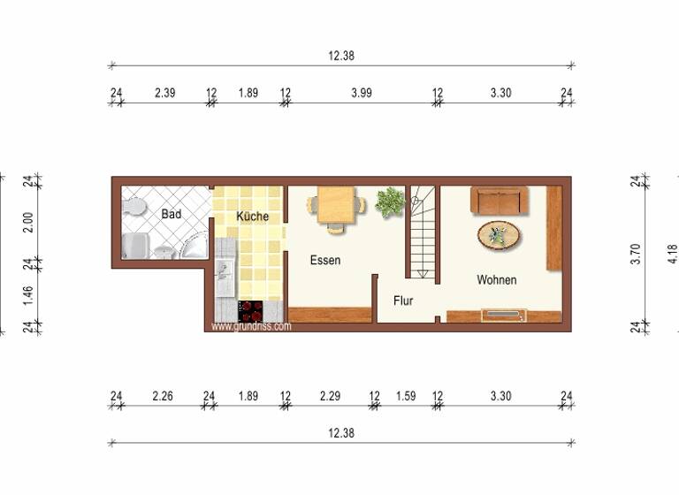 Einfamilienhaus zum Kauf 149.500 € 3 Zimmer 50 m²<br/>Wohnfläche 298 m²<br/>Grundstück Norden Norden 26506