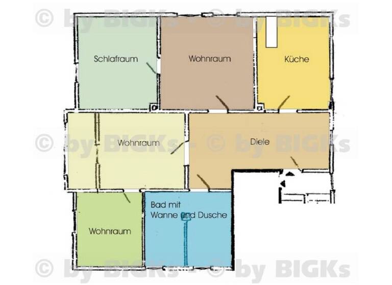 Wohnung zur Miete 968 € 4 Zimmer 116 m² 2. Geschoss Ludwig-Jahn-Straße 14 Zella-Mehlis 98544