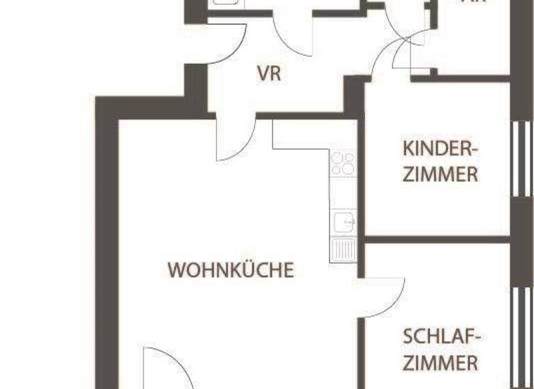 Wohnung zur Miete 471 € 3 Zimmer 72,7 m² Thomatal 1 Thomatal 5592