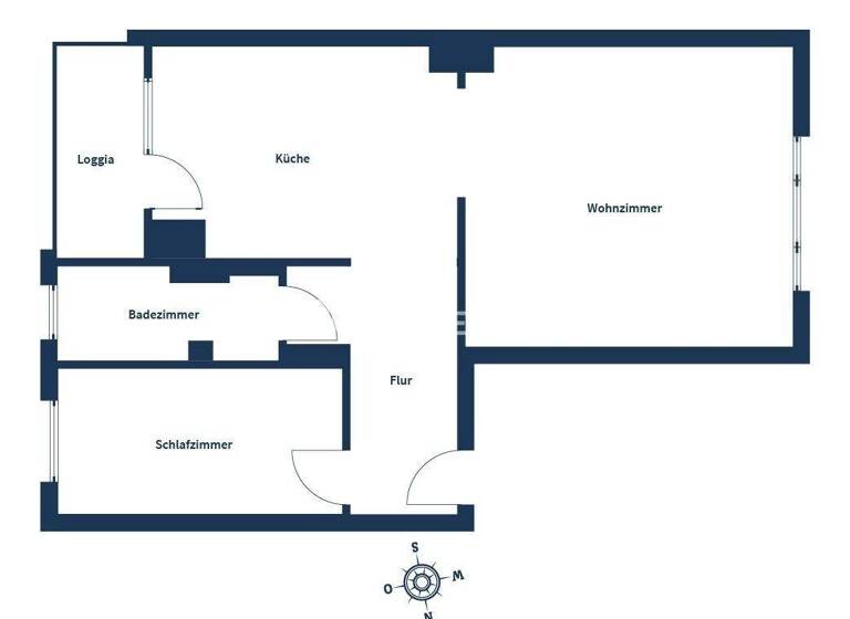Wohnung zum Kauf 269.500 € 2 Zimmer 62 m² 1. Geschoss Südstadt Hannover 30173