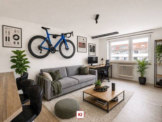 Wohnung zum Kauf 325.000 € 1 Zimmer 28 m² 6. Geschoss Schwabing-West München 80797
