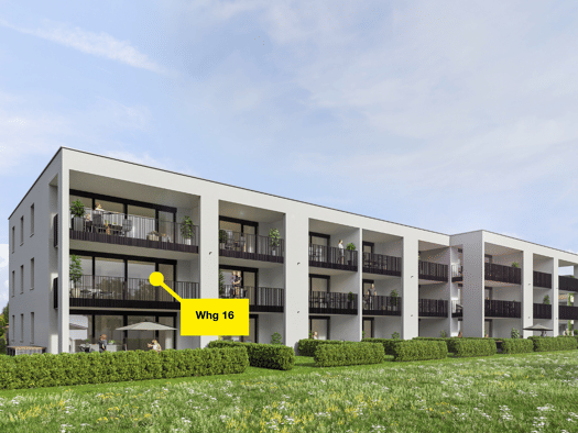 Terrassenwohnung zur Miete - Erstbezug 1.560 € 3 Zimmer 74,8 m² Neugrütt 4 Fußach 6972