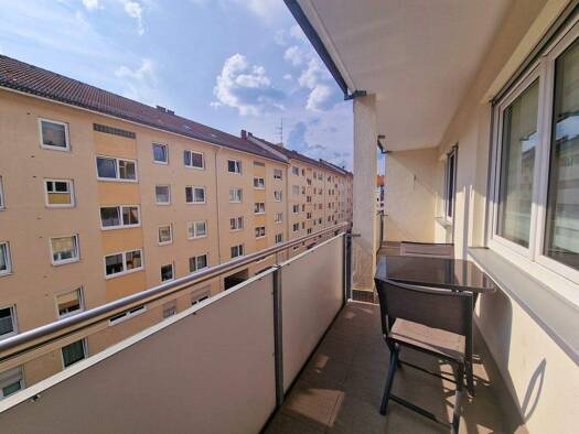 Wohnung zur Miete 800 € 2 Zimmer 62 m² 3. Geschoss Sensenschmidstraße 4 Gärten b Wöhrd Nürnberg 90489