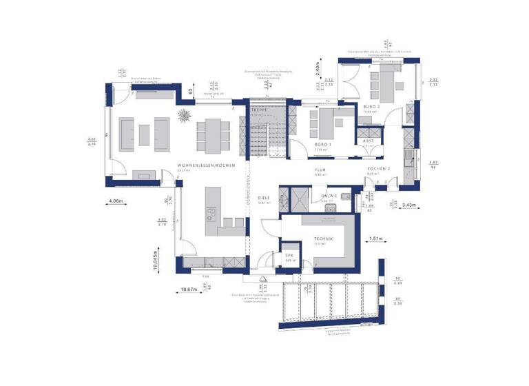 Haus zum Kauf 608.110 € 6 Zimmer 198 m² 641 m² Grundstück Wilburgstetten 91634