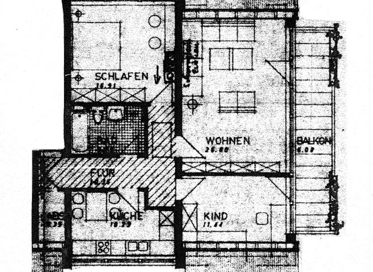 Wohnung zur Miete 620 € 3 Zimmer 87 m² Sudweyher Str. 10 Barrien Syke 28857