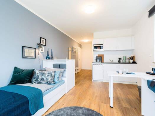 Wohnung zur Miete 595 € 1 Zimmer 25,3 m² 1. Geschoss frei ab 01.02.2026 Stahnsdorfer Str. 79 Babelsberg Süd Potsdam 14482