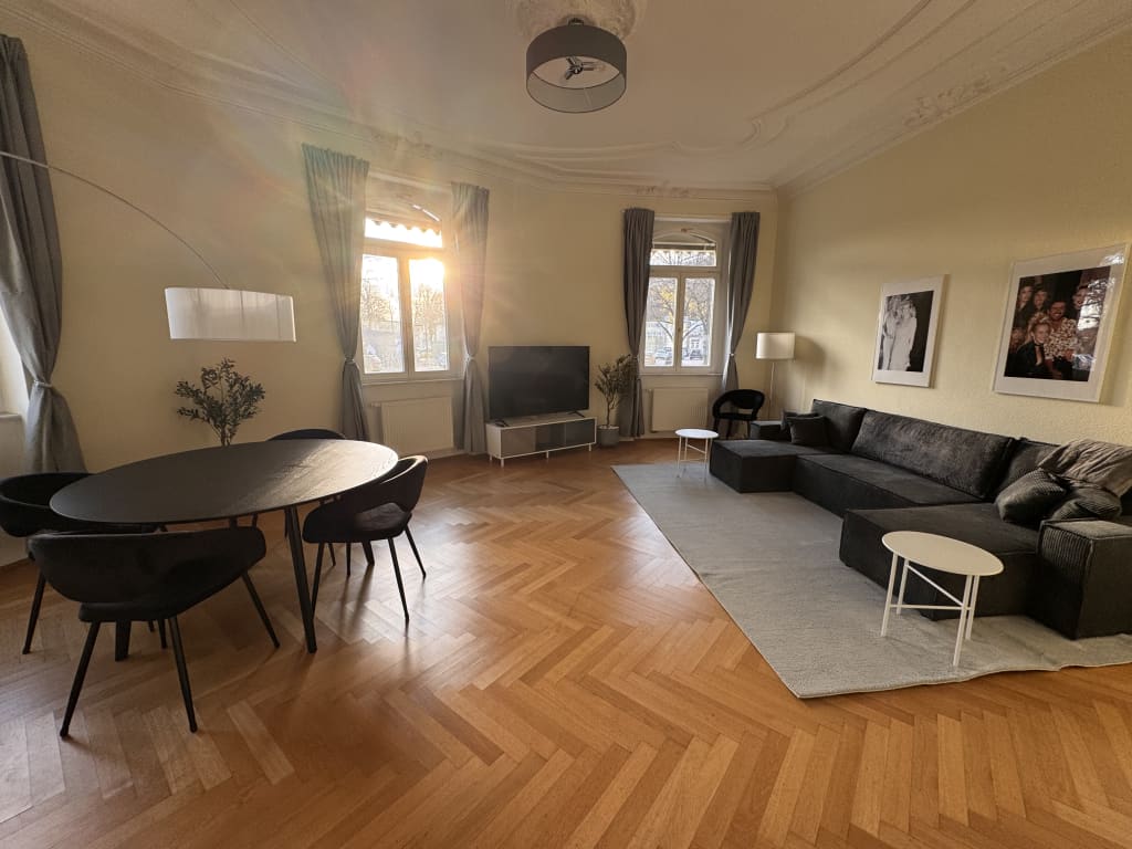 Wohnung zur Miete Wohnen auf Zeit 2.167 € 2 Zimmer 65 m²<br/>Wohnfläche ab sofort<br/>Verfügbarkeit Wettiner Straße Zentrum - Nordwest Leipzig 04105