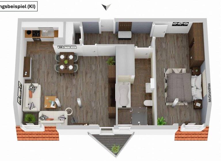 Wohnung zum Kauf - Erstbezug 370.000 € 2 Zimmer 65 m² 4. Geschoss frei ab 01.05.2026 Reinickendorf Berlin 13405