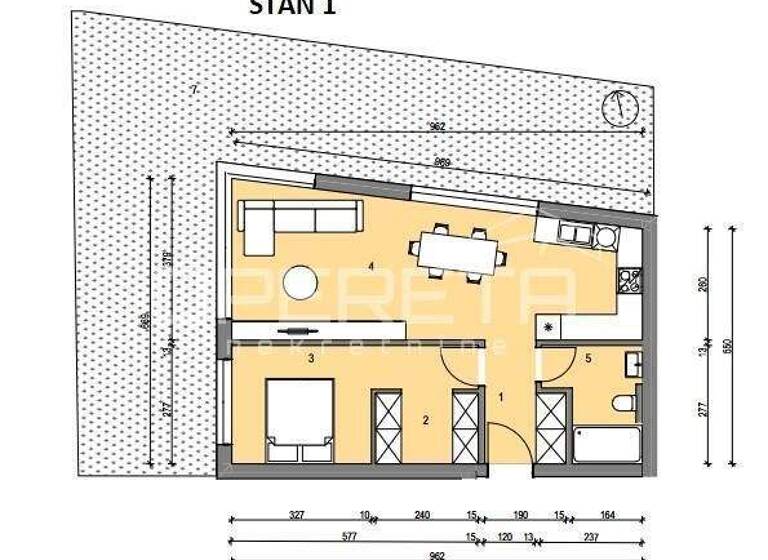 Wohnung zum Kauf 206.676 € 2 Zimmer 64 m² Velika Gorica