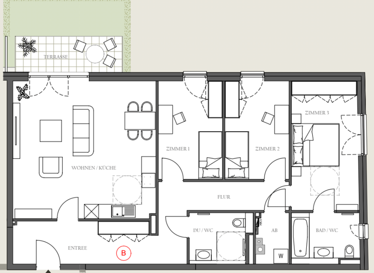 Wohnung zum Kauf 680.000 € 4 Zimmer 110 m² 3 Geschosse Rudower Straße 44 Altglienicke Berlin 12524