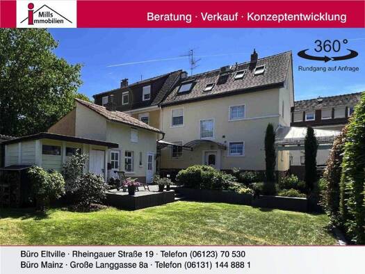 Doppelhaushälfte zum Kauf 638.000 € 6 Zimmer 145 m² 422 m² Grundstück Hattersheim Hattersheim am Main 65795