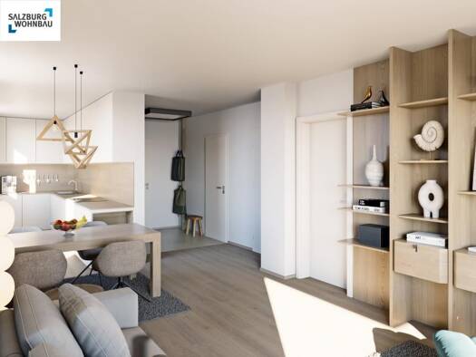 Wohnung zum Kauf - Erstbezug provisionsfrei 314.700 € 2 Zimmer 49,5 m² frei ab 01.12.2027 Salzachtalstraße 18c Hallein 5400