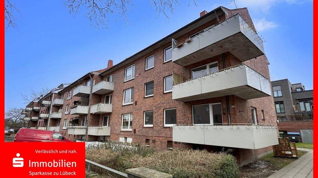 Wohnung zum Kauf - Erstbezug 249.900 € 3 Zimmer 59,6 m² 2. Geschoss frei ab sofort St. Jürgen Lübeck 23562