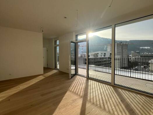 Wohnung zum Kauf - Erstbezug provisionsfrei 640.000 € 2 Zimmer 51,3 m² 7. Geschoss Hunoldstraße 14 Pradl Innsbruck 6020