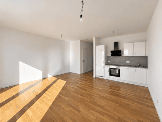 Wohnung zur Miete - Erstbezug 723 € 1 Zimmer 45,2 m² 1. Geschoss Dösner Weg Zentrum-Südost Leipzig 04103