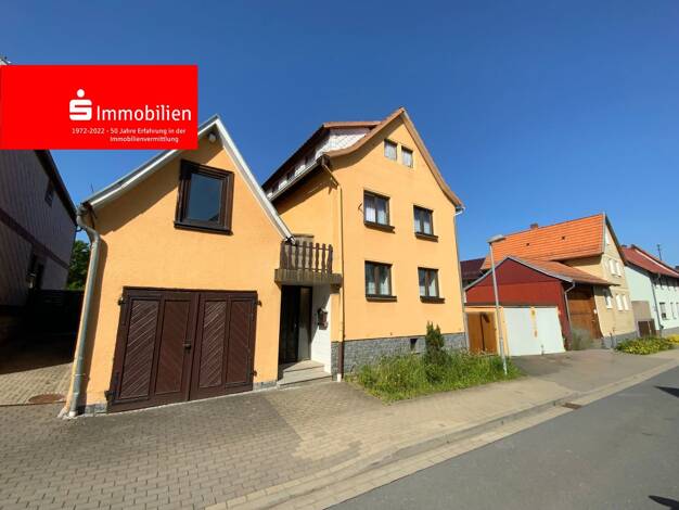 Einfamilienhaus zum Kauf 62.500 € 4 Zimmer 75 m² 628 m² Grundstück Bernterode Breitenworbis 37339
