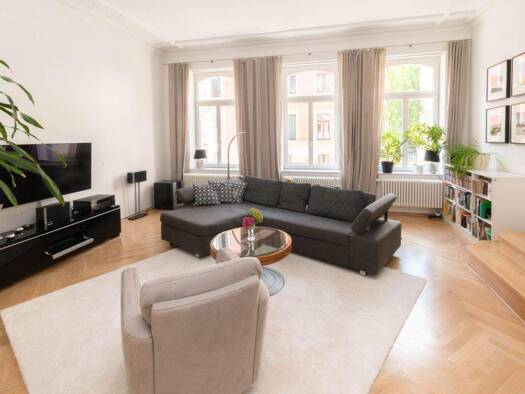 Wohnung zum Kauf 990.000 € 4 Zimmer 177 m² EG Zentrum-Nordwest Leipzig 04105