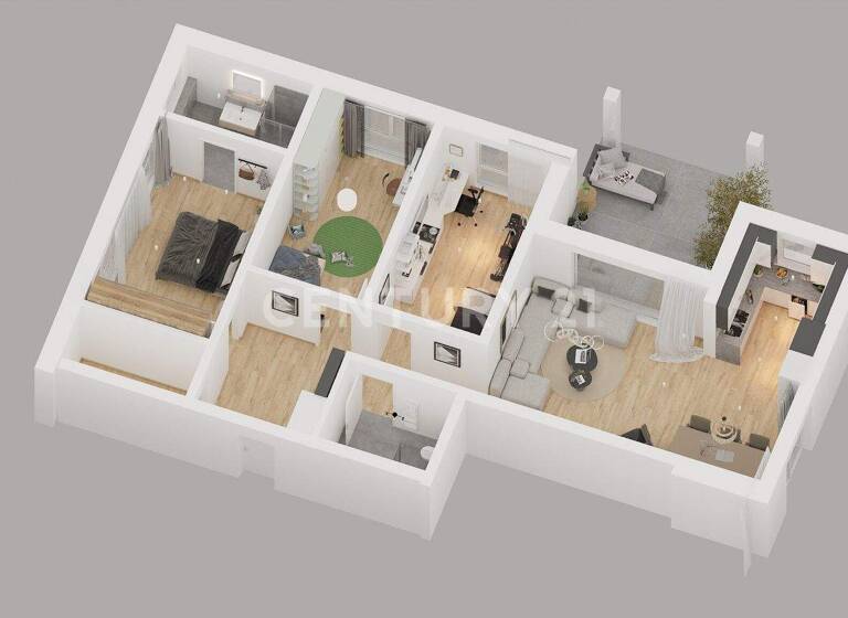 Wohnung zum Kauf 438.555 € 4 Zimmer 112,5 m² EG Im Osterdorf 20 Echthausen Wickede - Echthausen 58739