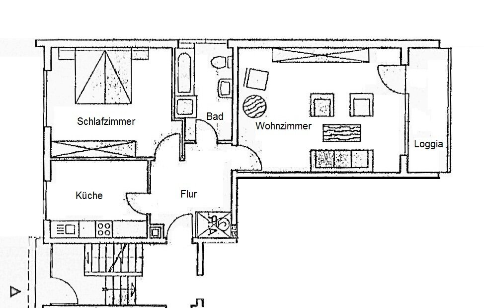 Wohnung zum Kauf 147.000 € 2 Zimmer 70 m²<br/>Wohnfläche Mitte Schwerte 58239