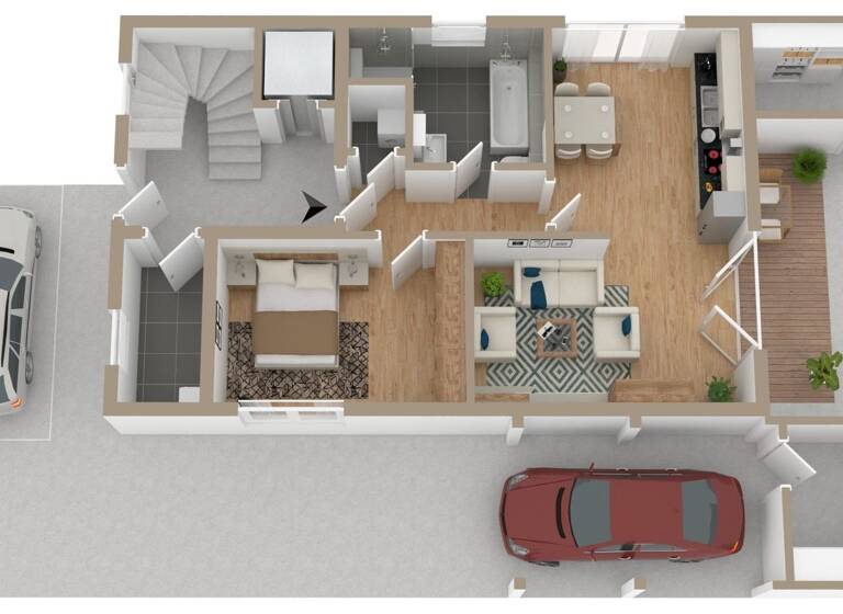 Stadthaus zum Kauf - Erstbezug 690.000 € 7 Zimmer 180,6 m² 332 m² Grundstück Knieper West Stralsund 18435