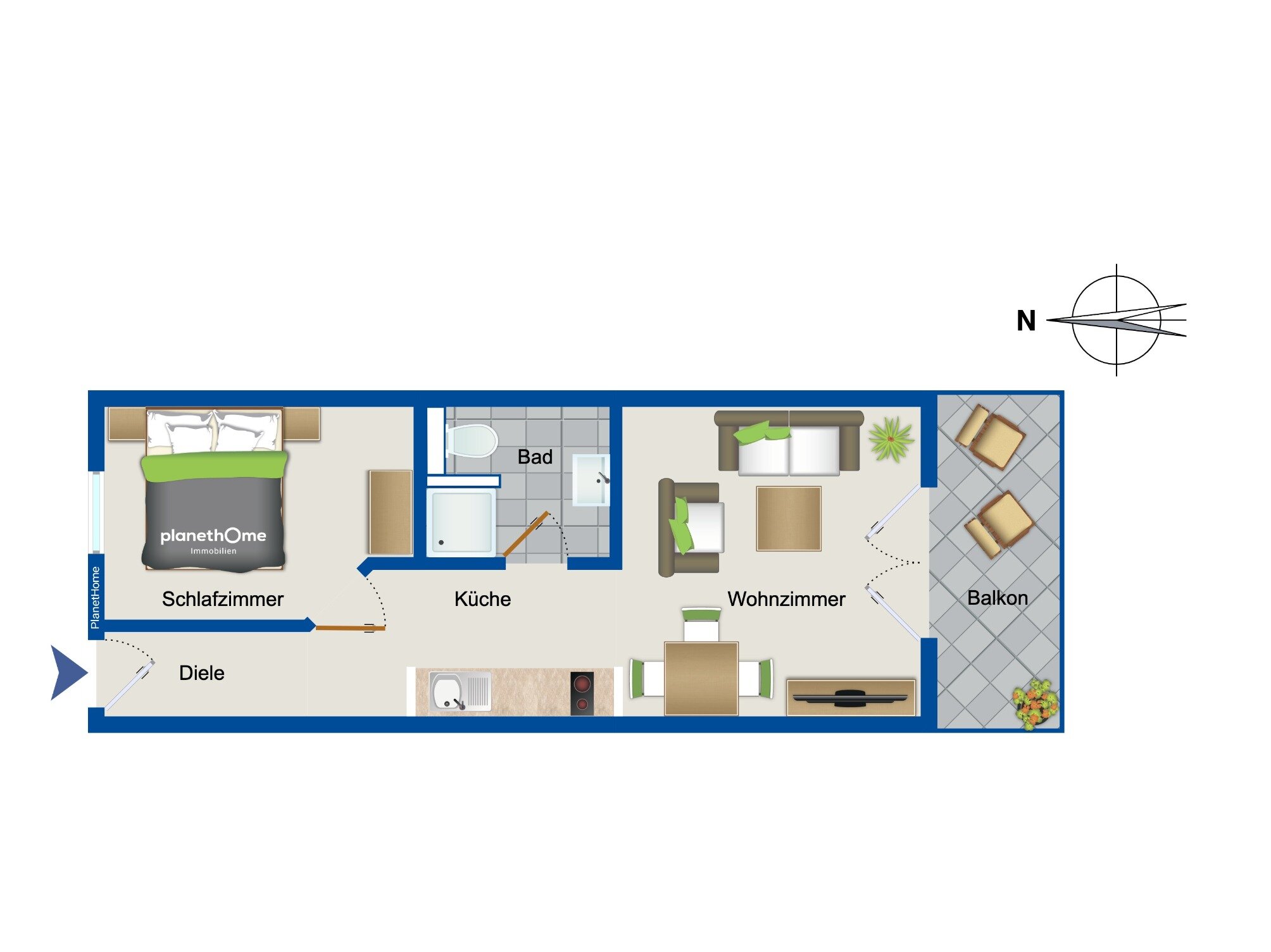 Wohnung zum Kauf 299.000 € 2 Zimmer 45 m²<br/>Wohnfläche 3.<br/>Geschoss Kühlungsborn 18225