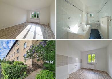 Wohnung zur Miete 270 € 2 Zimmer 46 m² 2. Geschoss Albert-Funk-Straße 6 Donatsviertel Freiberg 09599