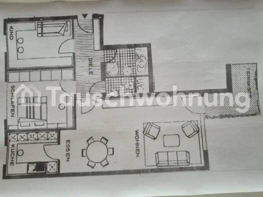 Wohnung zur Miete Tauschwohnung 1.350 € 3 Zimmer 84 m² 4. Geschoss Neustadt-Süd Köln 50677