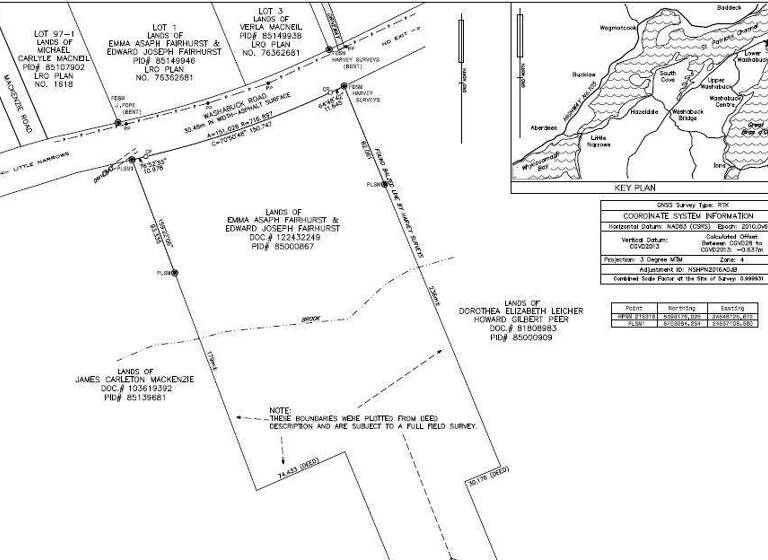 Grundstück zum Kauf 59.000 € 180.000 m² Grundstück Washabuck Road Lower Washabuck 213