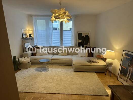 Wohnung zur Miete Tauschwohnung 1.200 € 2 Zimmer 53 m² 1. Geschoss Altstadt-Lehel München 80538