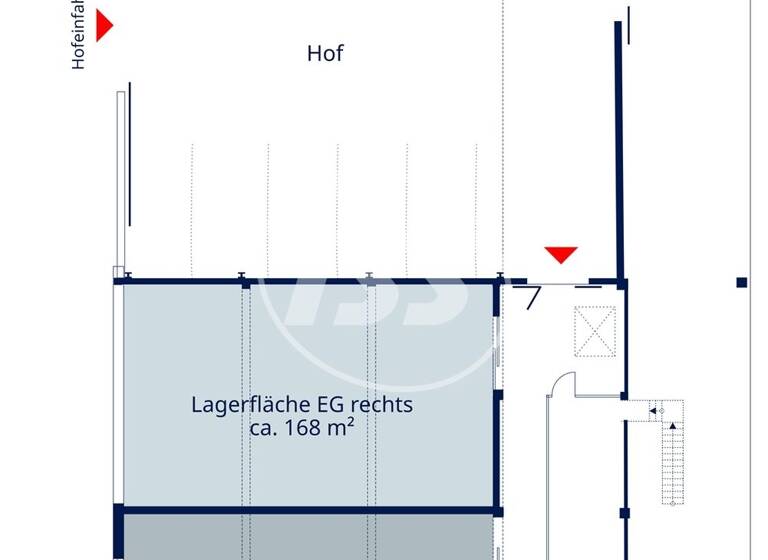 Lagerhalle zur Miete provisionsfrei 6,50 € 168 m² Lagerfläche Widdersdorfer Straße 181-187 Ehrenfeld Köln 50825