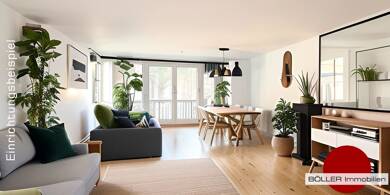 Wohnung zur Miete 1.740 € 4 Zimmer 102 m² 2. Geschoss Gärten h d Veste Nürnberg 90409