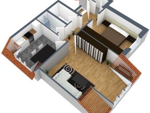Wohnung zur Miete 565 € 2 Zimmer 70 m² 1. Geschoss frei ab 01.02.2026 Roding 93426