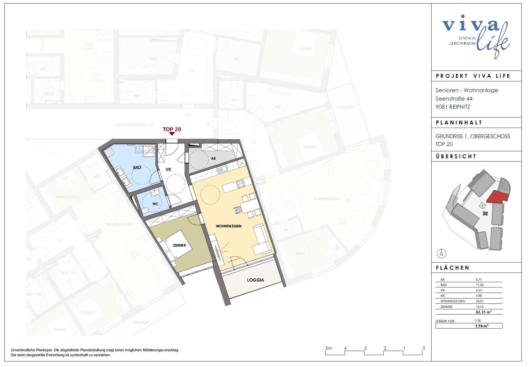 Studio zum Kauf provisionsfrei 533.700 € 2 Zimmer 82,3 m²<br/>Wohnfläche Reifnitz 9081