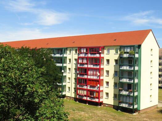 Wohnung zur Miete 410 € 3 Zimmer 61,7 m² 4. Geschoss frei ab sofort Ring der Chemiearbeiter 60 Sandersdorf Sandersdorf-Brehna 06792