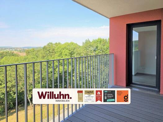 Wohnung zur Miete - Erstbezug 740 € 2 Zimmer 57 m² 1. Geschoss Neidschützer Straße 65 Naumburg Naumburg (Saale) 06618