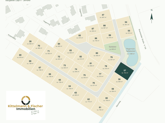 Grundstück zum Kauf provisionsfrei 217.906 € 754 m² Grundstück Küsterkamp 80 Jembke 38477
