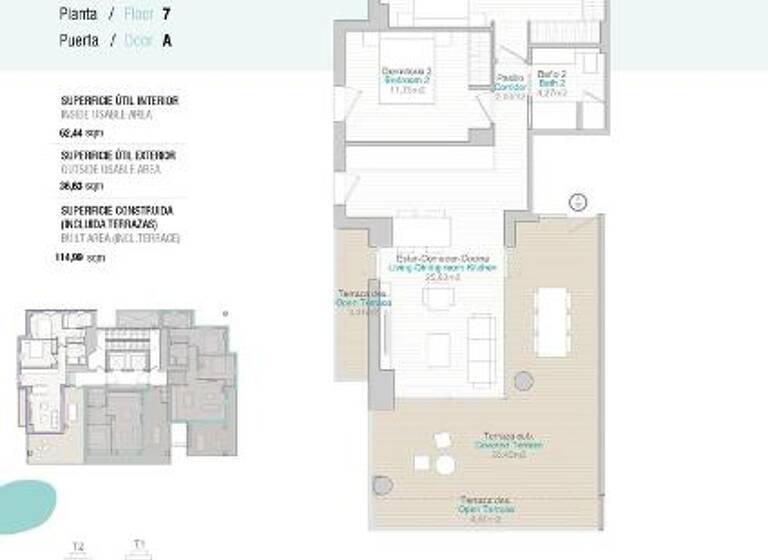 Wohnung zum Kauf - Erstbezug 566.500 € 3 Zimmer 115 m² 7. Geschoss Calpe 03710