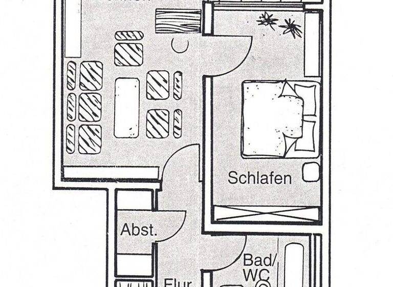 Wohnung zum Kauf 229.000 € 2,5 Zimmer 64 m² 3. Geschoss Eglosheim Ludwigsburg 71634