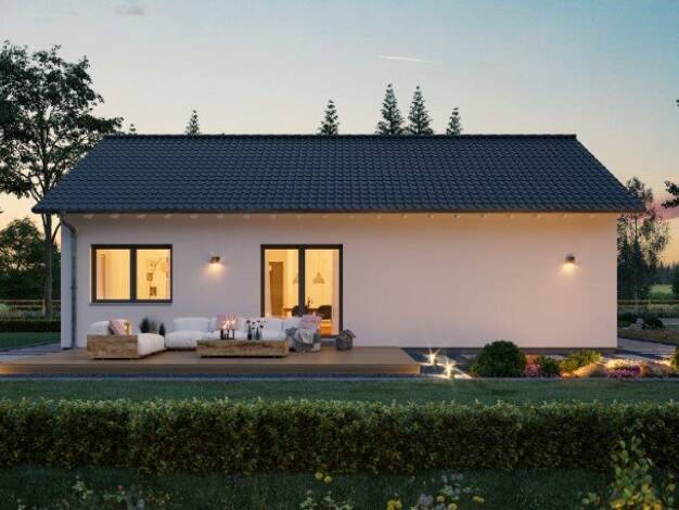 Bungalow zum Kauf provisionsfrei 319.069 € 3 Zimmer 96 m² 500 m² Grundstück Bergtheim Bergtheim 97241