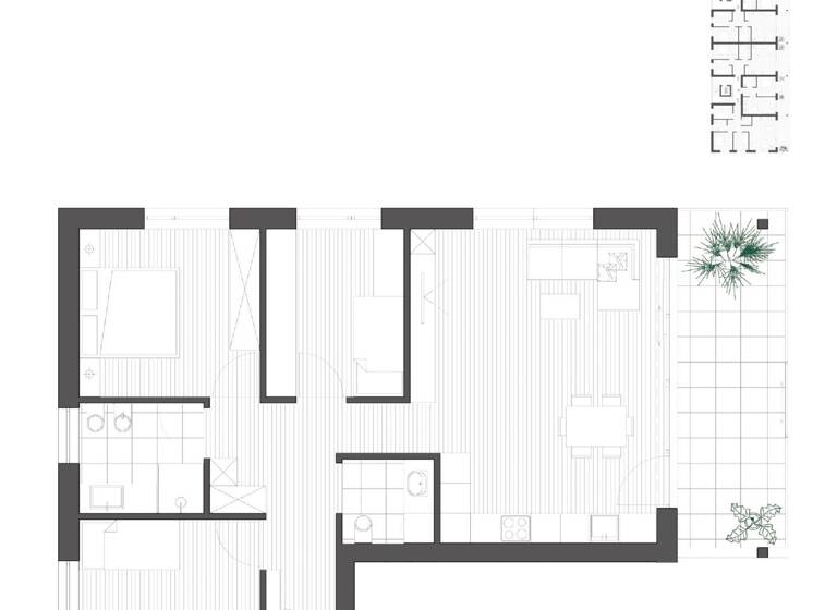 Wohnung zum Kauf 726.000 € 4 Zimmer 79,1 m² 1. Geschoss Dantestraße Brixen 39042