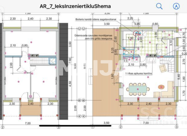 Einfamilienhaus zum Kauf 230.000 € 4 Zimmer 125 m² 2.000 m² Grundstück Liela dzelzcela iela 37, Tukums Tukums 3101