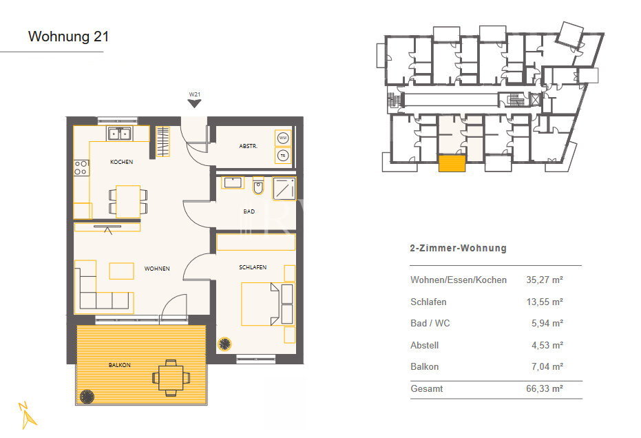 Wohnung zum Kauf 295.000 € 2 Zimmer 66,3 m²<br/>Wohnfläche Altensteig Altensteig 72213